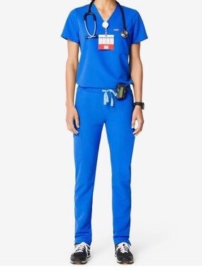 Figs Royal Blue Set XS/XXSP